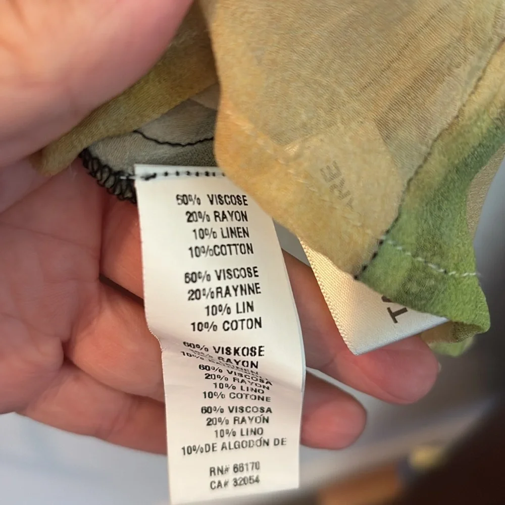 Anthropology Sheer Top/Tunic Blank London NWOT Size M - Picture 10 of 12